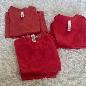 Red Toddler T-Shirts Bundle